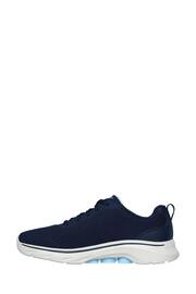 Skechers Blue Go Walk 7 Clear Path Trainers - Image 2 of 5