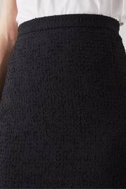 LK Bennett Lara Cotton Italian Tweed Skirt - Image 5 of 6