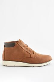 Tan Brown Sports Boots - Image 2 of 6