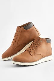 Tan Brown Sports Boots - Image 3 of 6