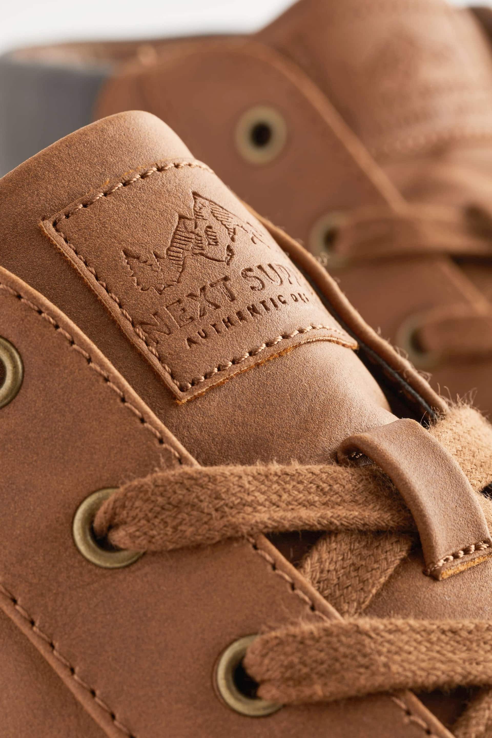 Tan Brown Sports Boots - Image 5 of 6