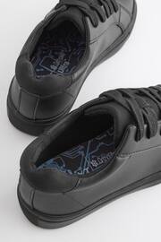 Black Standard Fit (F) Lace Up School Shoes - Image 5 of 5