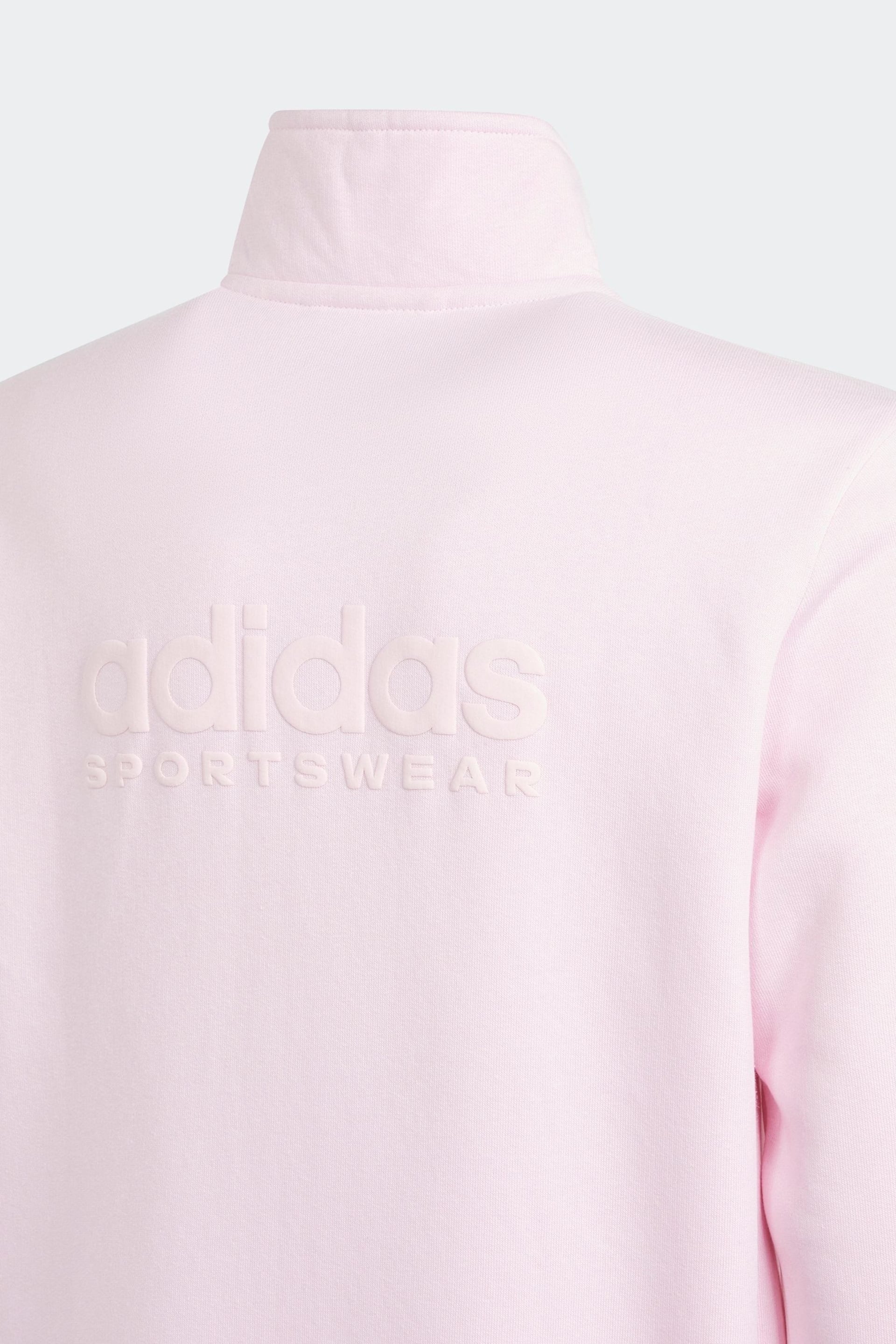 adidas Pink Kids Sportswear All Szn Graphic Tracksuit - Image 4 of 6