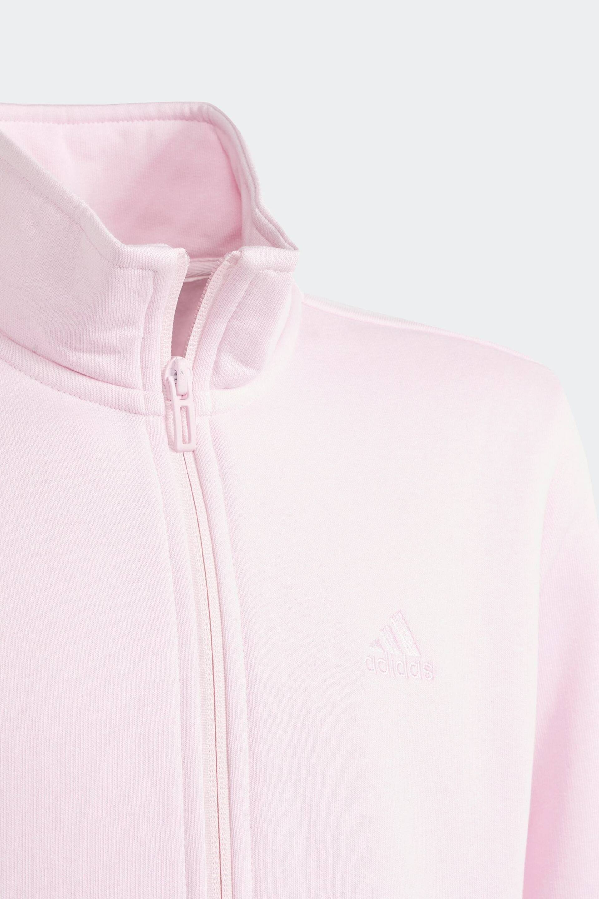 adidas Pink Kids Sportswear All Szn Graphic Tracksuit - Image 5 of 6