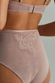 B by Ted Baker Highwaist Shaping Mink Brown Breifs - Image 6 of 6