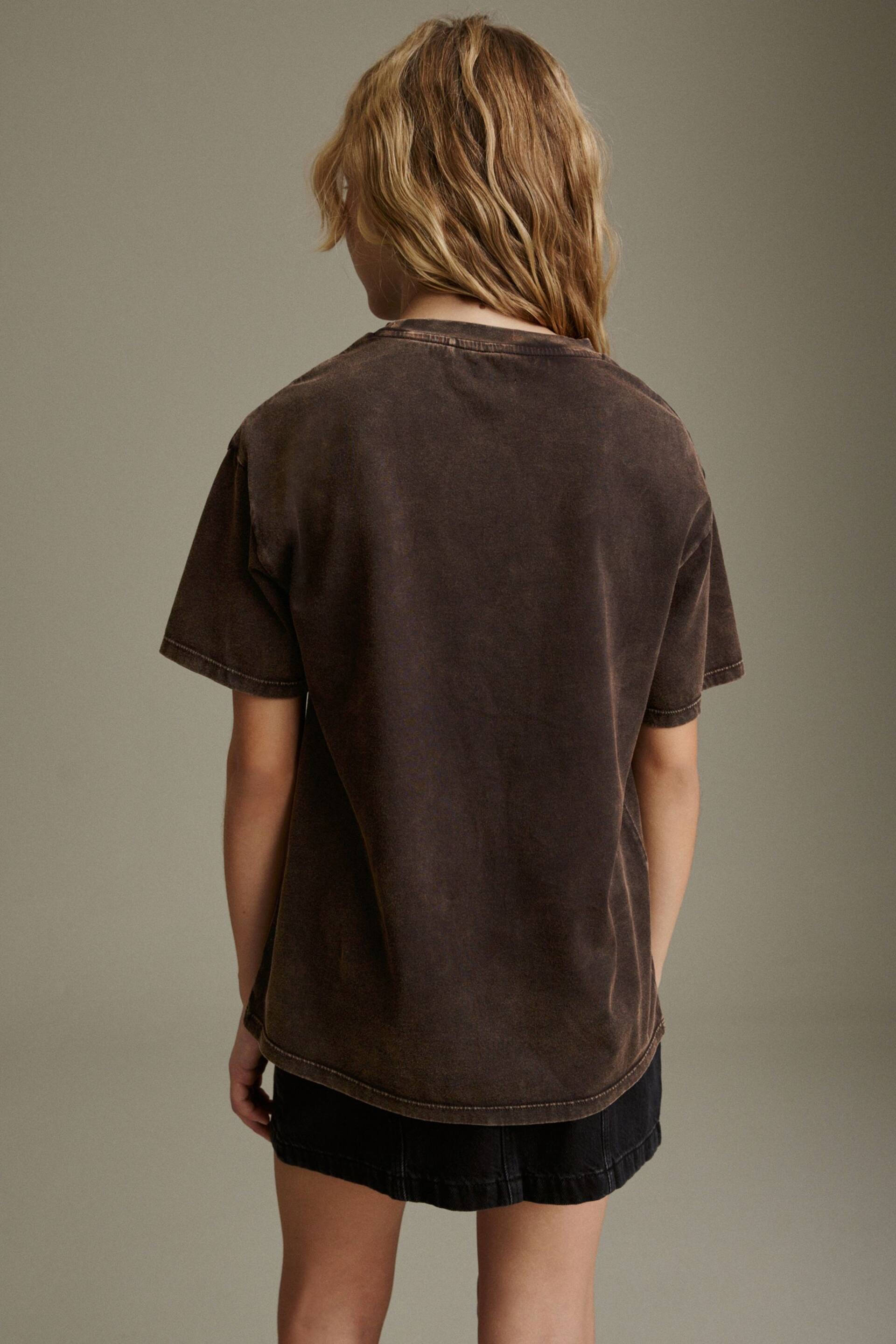 Grey Rolling Stones Oversized T-Shirt (3-16yrs) - Image 4 of 7