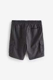 Charcoal Grey/Stone Cargo Shorts 2 Pack (3-16yrs) - Image 2 of 4