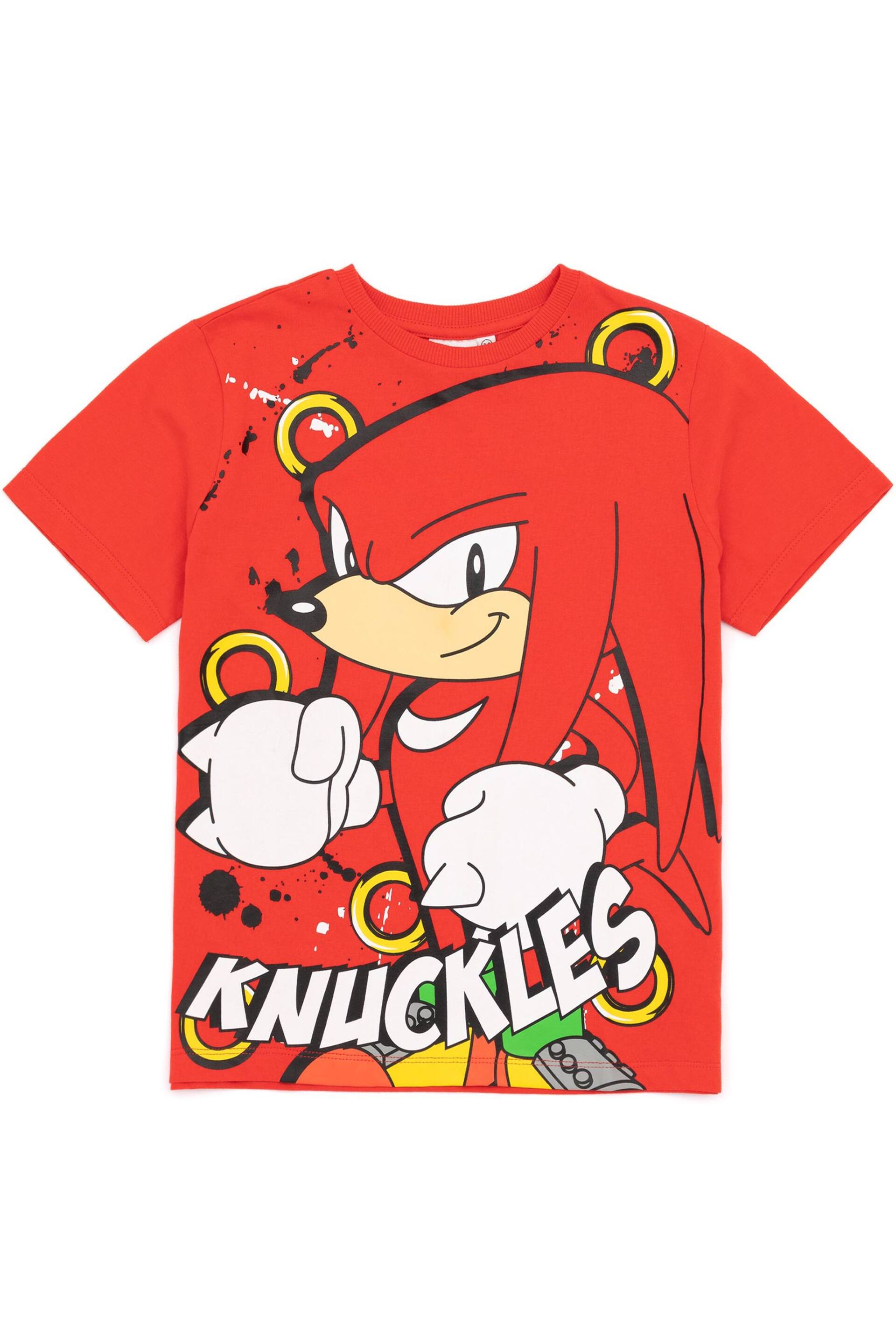 Vanilla Underground Red Sonic 2 Pack T-Shirts - Image 4 of 7