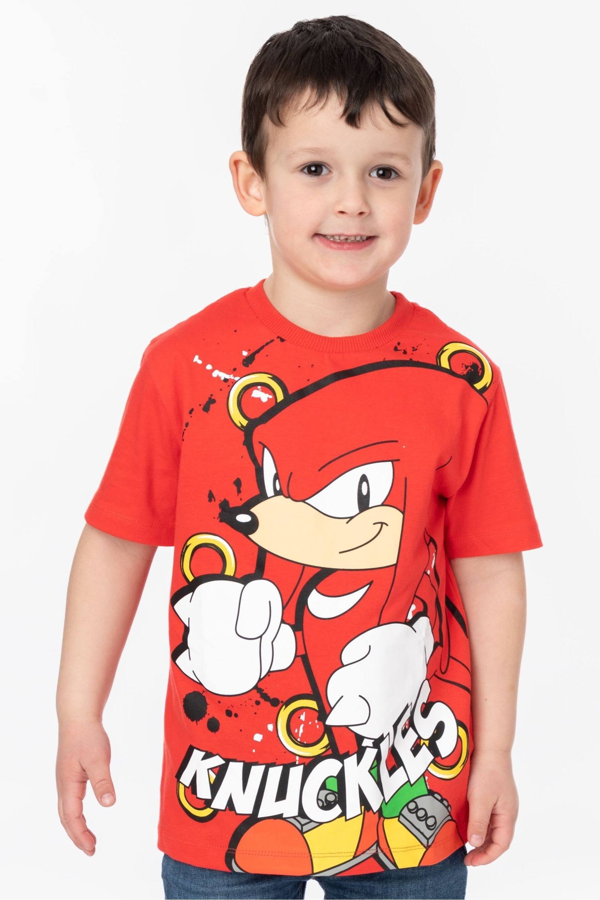 Vanilla Underground Red Sonic 2 Pack T-Shirts - Image 7 of 7
