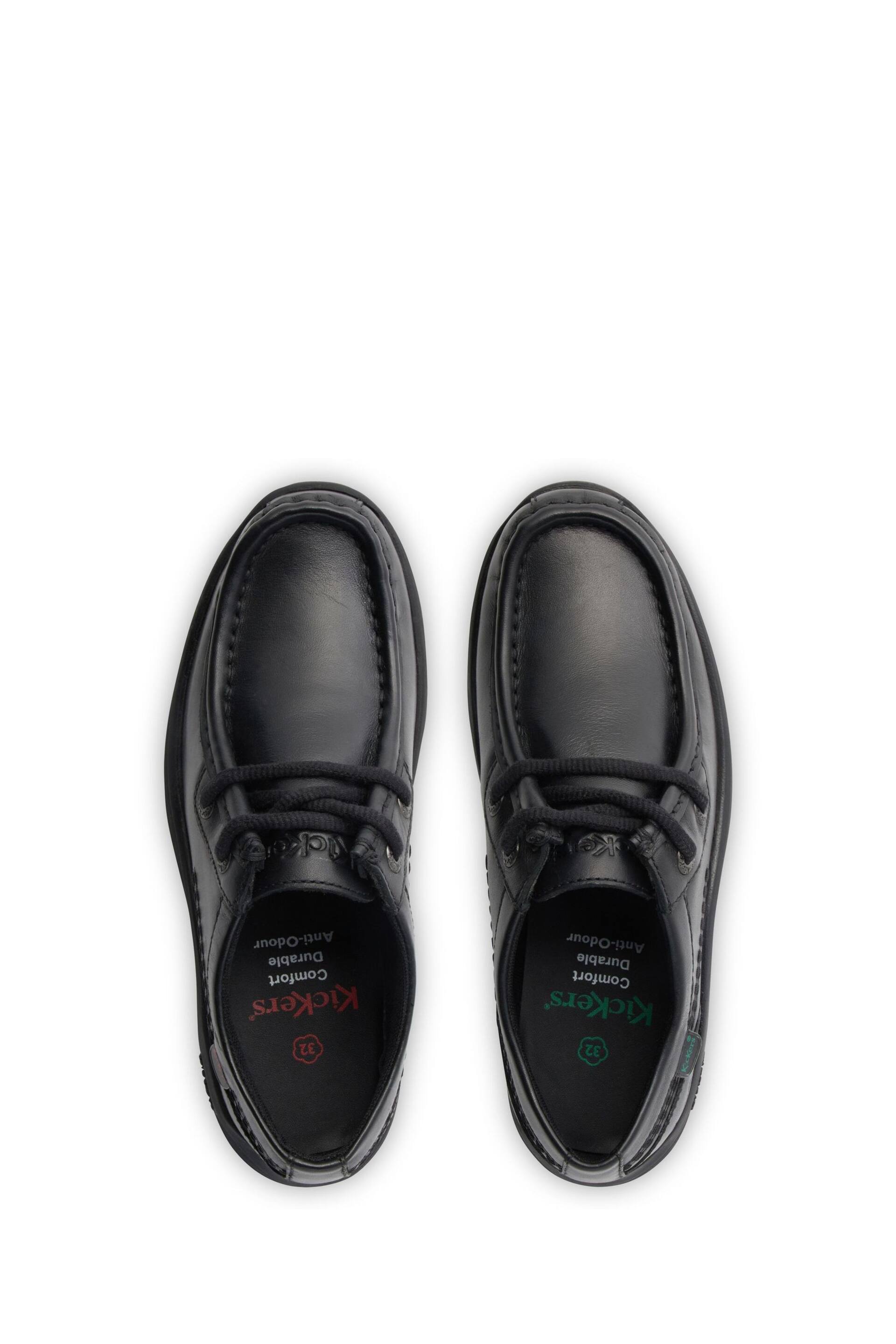 Kickers Junior Boys Reasan Moc Black Shoes - Image 7 of 9