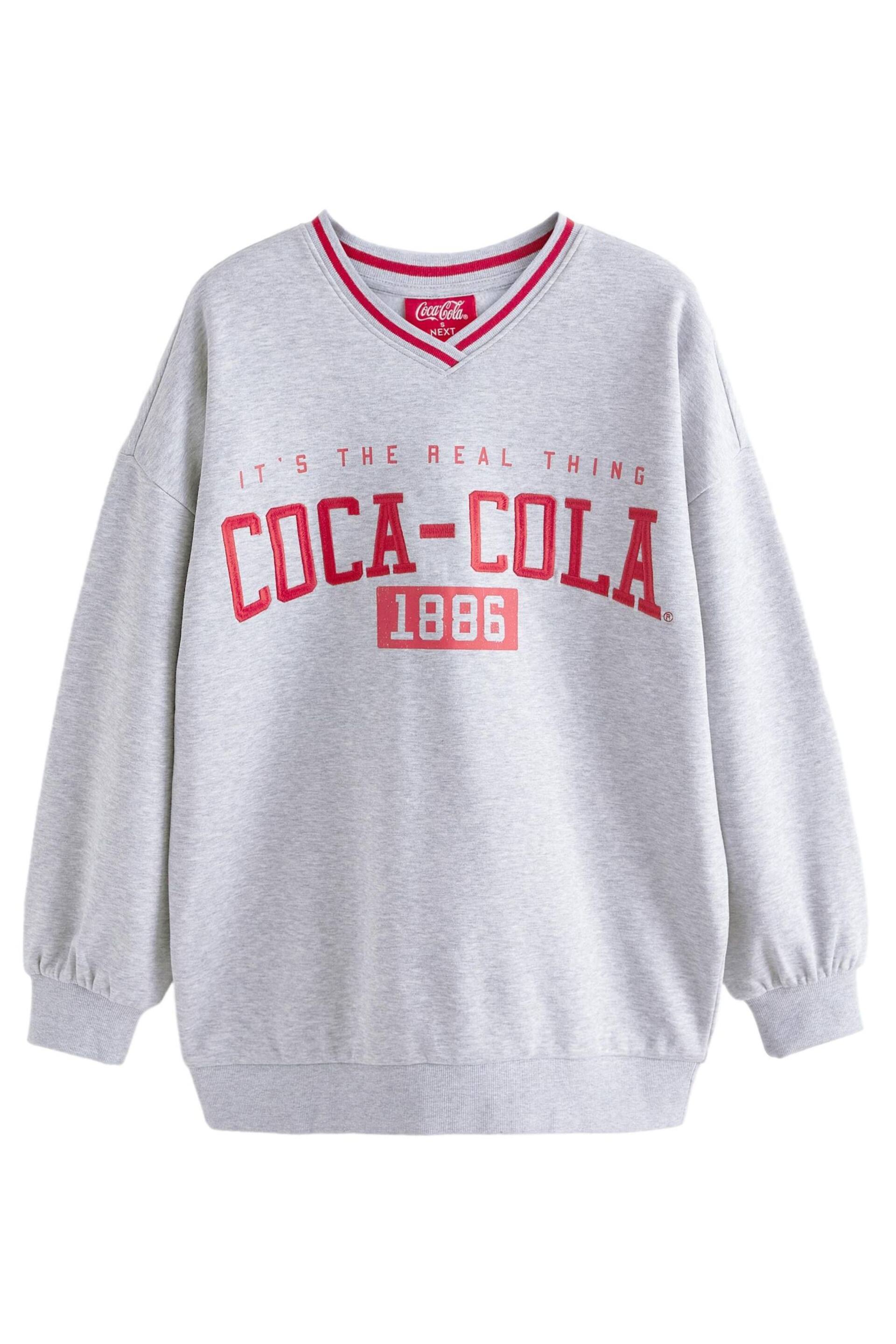 Grey License Coca-Cola Sweatshirt - Image 6 of 6