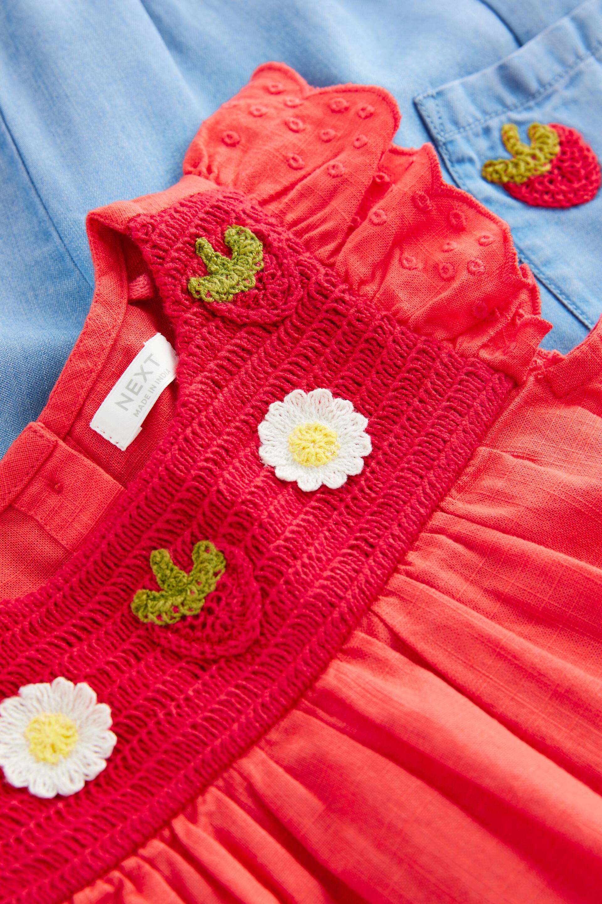 Red Strawberry Blouse and Trousers Set (3mths-7yrs) - Image 8 of 8
