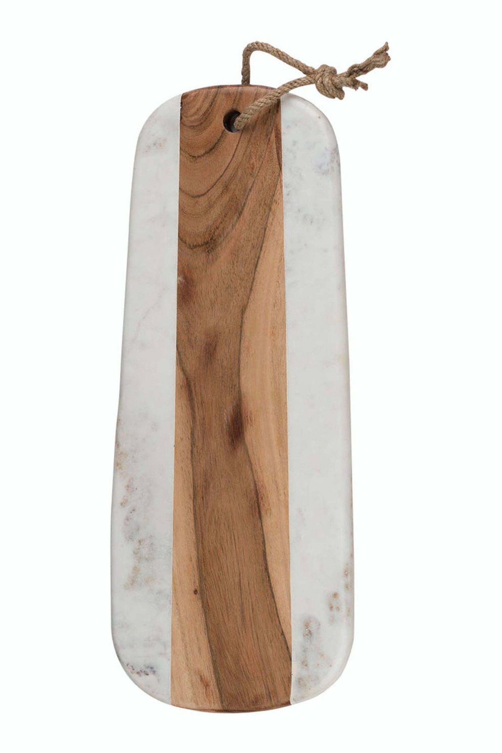 Artesa Assorted Marble and Acacia Wood Serving Board - Image 1 of 1