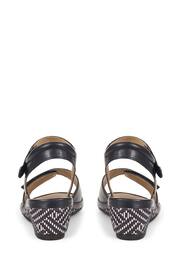 Van Dal Dual Strap Leather Sandals - Image 4 of 6