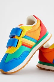Little Bird by Jools Oliver Multi Bright Younger Colourful Rainbow Retro Runner Trainers - Image 5 of 6