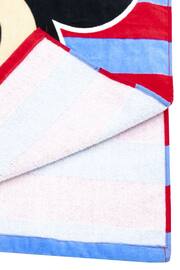 Vanilla Underground Blue Mickey Kids Character Towel Poncho - Image 3 of 6