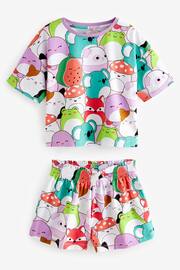 Purple/ Pink/ White Squishmallow License Short Pyjamas 2 Pack (5-14yrs) - Image 3 of 6