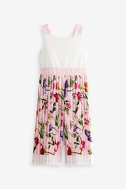 Baker by Ted Baker Pink Pleated Leg Jumpsuit - Image 8 of 12