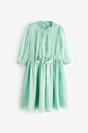 Mint Green Chiffon Corsage Dress (3-16yrs) - Image 6 of 8