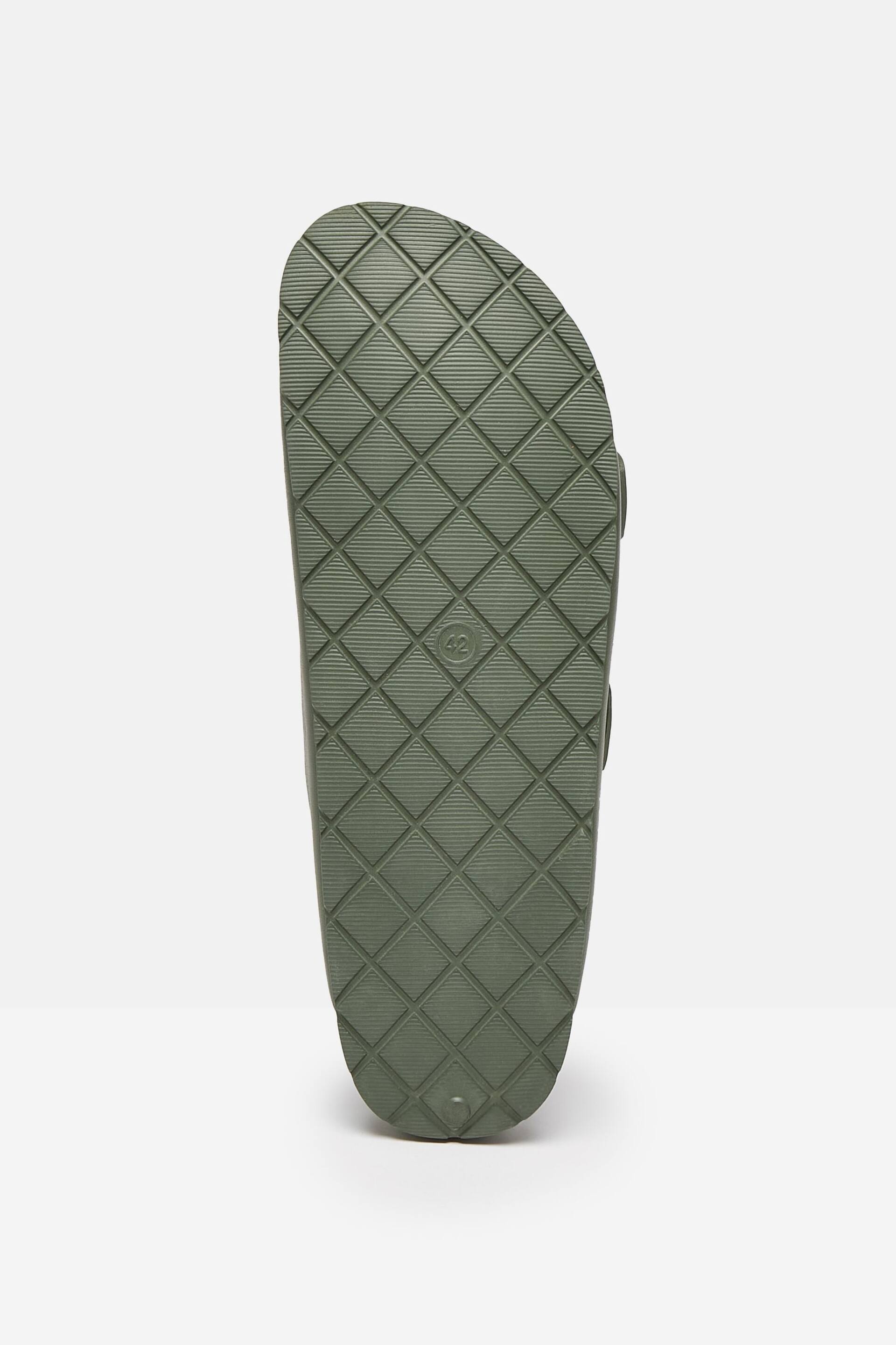 Joules Sunseeker Khaki Green EVA Rubber Sliders - Image 5 of 5