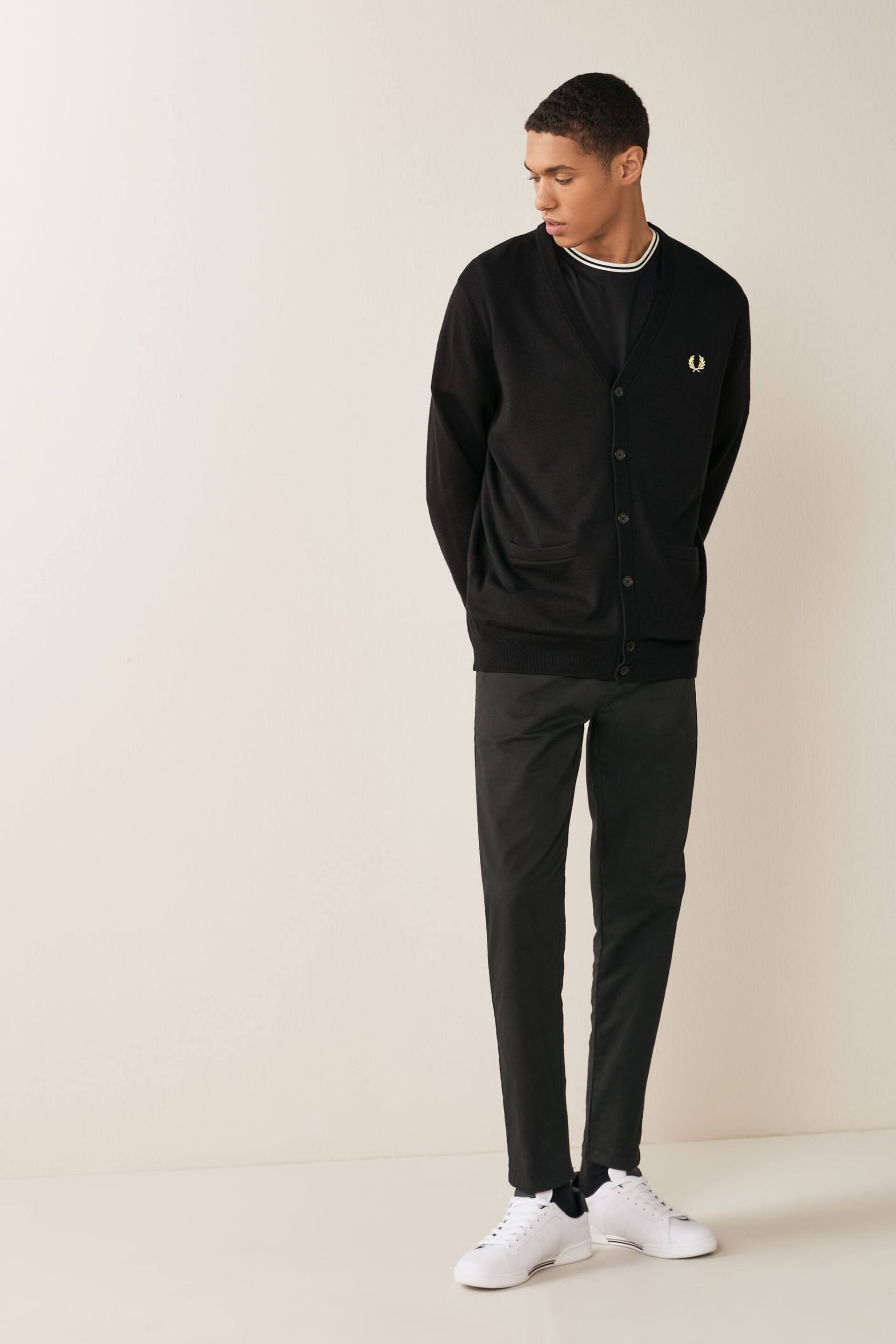 Fred Perry Classic Cardigan - Image 4 of 9