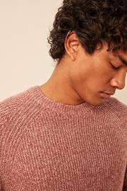 Red Regular Cosy Rib Knitted Jumper - Image 1 of 10