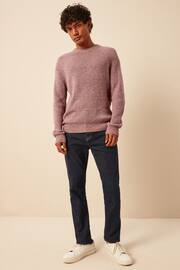 Red Regular Cosy Rib Knitted Jumper - Image 2 of 10