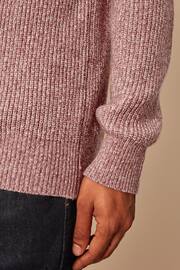 Red Regular Cosy Rib Knitted Jumper - Image 7 of 10