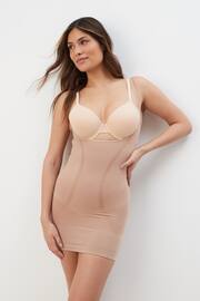 Nude Firm Tummy Control Wear Your Own Bra Slip - Image 2 of 5