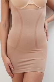 Nude Firm Tummy Control Wear Your Own Bra Slip - Image 4 of 5