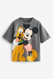 Grey Short Sleeve Mickey T-Shirt (6mths-8yrs) - Image 1 of 3