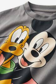 Grey Short Sleeve Mickey T-Shirt (6mths-8yrs) - Image 3 of 3