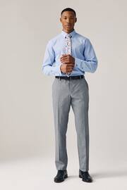 Light Blue/Light Pink Floral Occasion Shirt And Tie Pack - Image 2 of 7