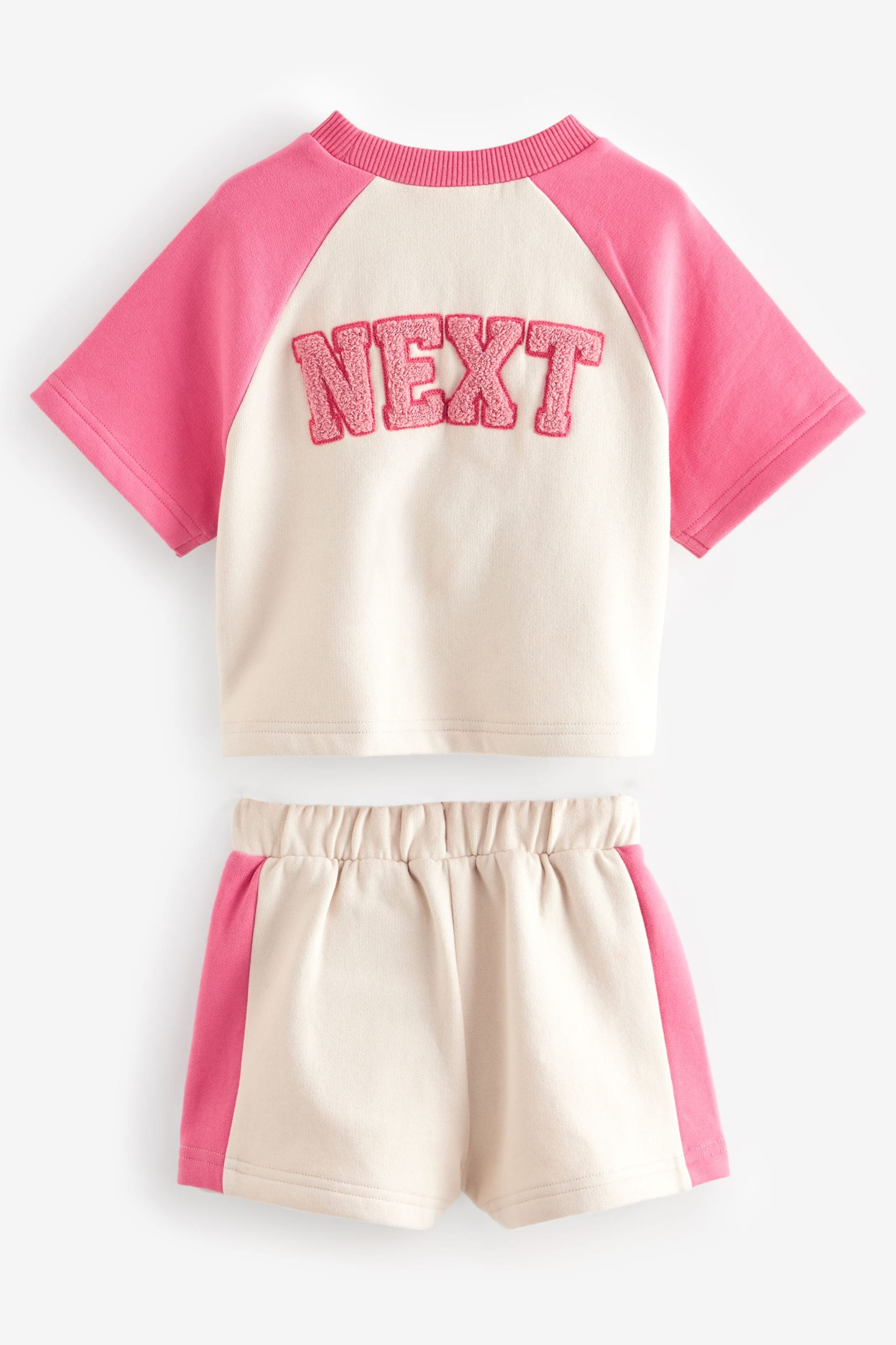 Pink T-Shirt And Shorts Set (3mths-7yrs) - Image 2 of 4