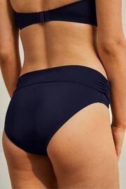 Boden Blue Classic Fold Bikini Bottoms - Image 3 of 6