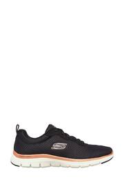 Skechers Black Flex Appeal 4.0 - Brilliant View Womens Trainers - Image 1 of 3