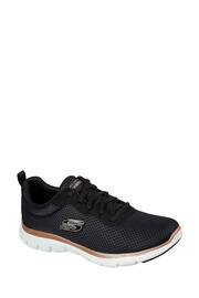 Skechers Black Flex Appeal 4.0 - Brilliant View Womens Trainers - Image 2 of 3