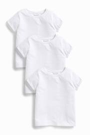 White 3 Pack 3 Pack T-Shirts (3-16yrs) - Image 2 of 5