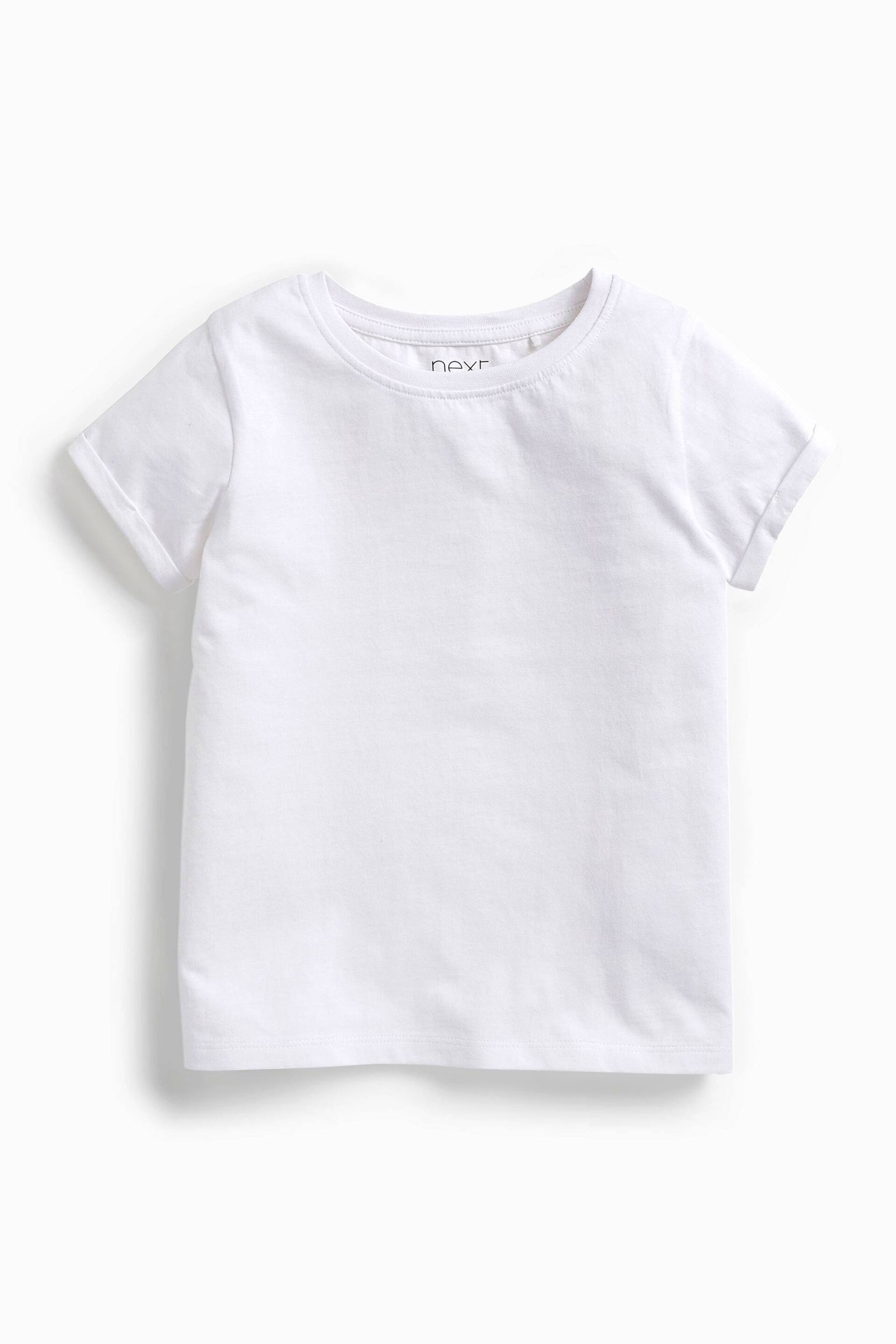 White 3 Pack 3 Pack T-Shirts (3-16yrs) - Image 3 of 5
