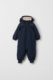 Polarn O Pyret Blue Padded Winter Pramsuit - Image 1 of 1