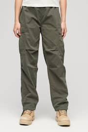 Superdry Green Parachute Grip Trousers - Image 1 of 3