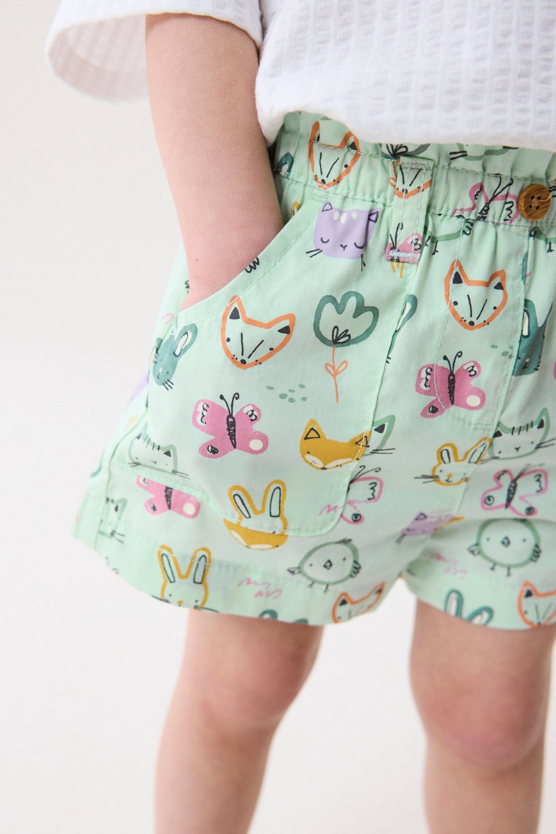 Multi Pull-On Shorts (3mths-7yrs) - Image 4 of 7