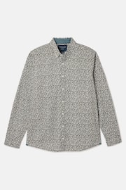 Joules Invitation Green Floral Cotton Shirt - Image 7 of 7