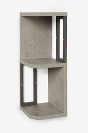 Grey Concrete Corner Shelves - Image 2 of 3