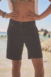 Navy Chino Knee Length Shorts - Image 4 of 6