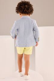 Ticking Stripe Blazer, Polo Shirt & Shorts Set (3mths-9yrs) - Image 4 of 8