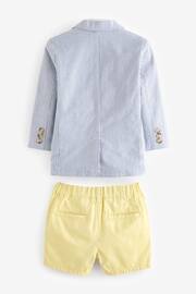 Ticking Stripe Blazer, Polo Shirt & Shorts Set (3mths-9yrs) - Image 6 of 8