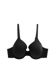 Black Pad Full Cup Cotton Blend Bra - Image 4 of 5