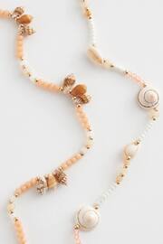Pink Real Shell Two Layer Necklace - Image 4 of 4