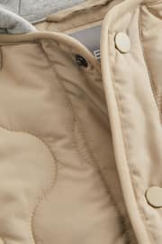 Neutral Quilted Jacket (3mths-7yrs) - Image 9 of 10